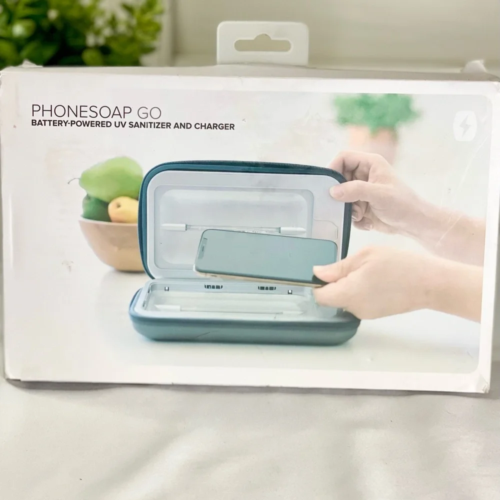NIB Phonesoap Go Power Pack & UV Light Sanitizing Box